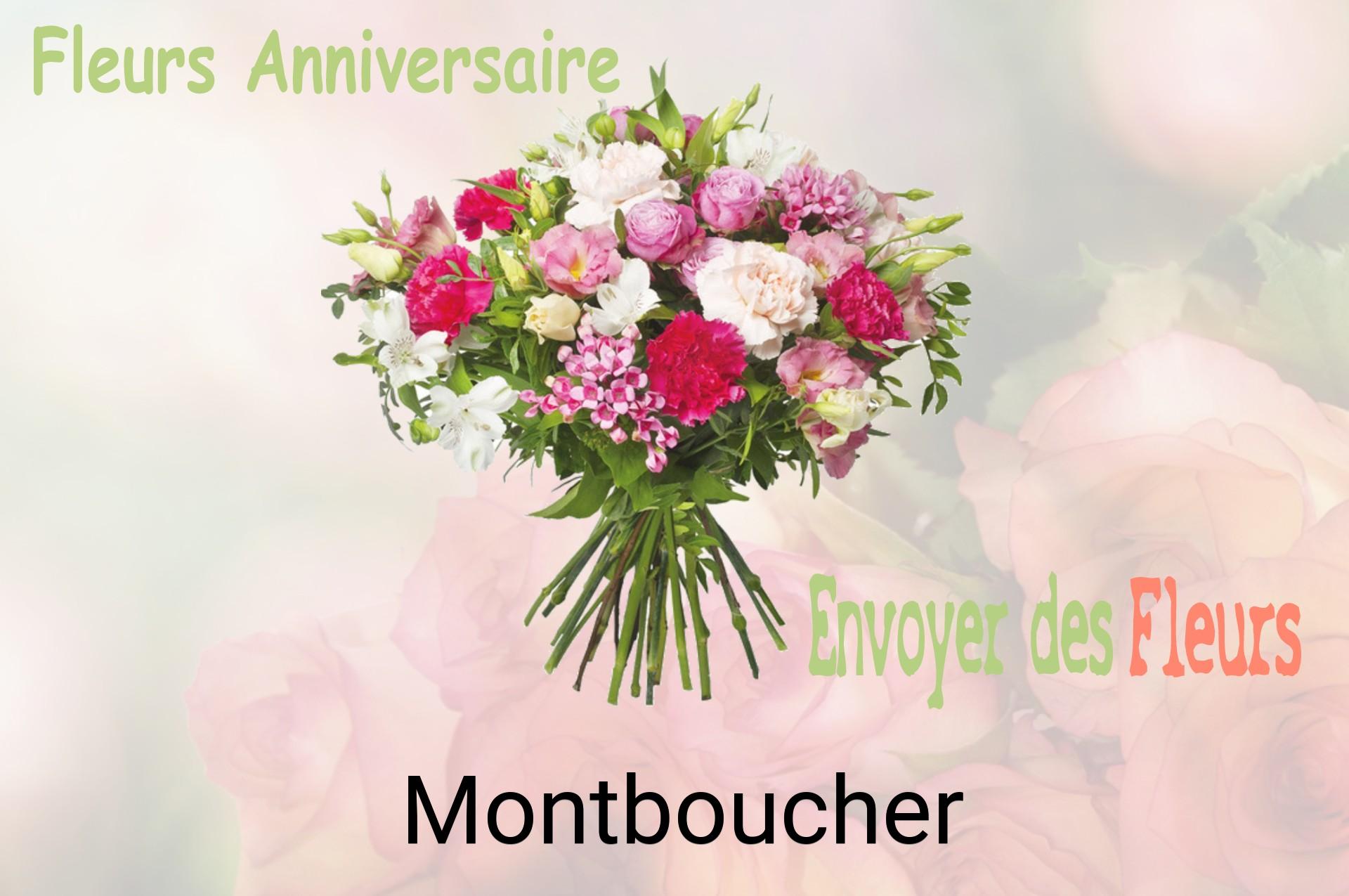 Bouquet de fleurs d’anniversaire livré à Montboucher