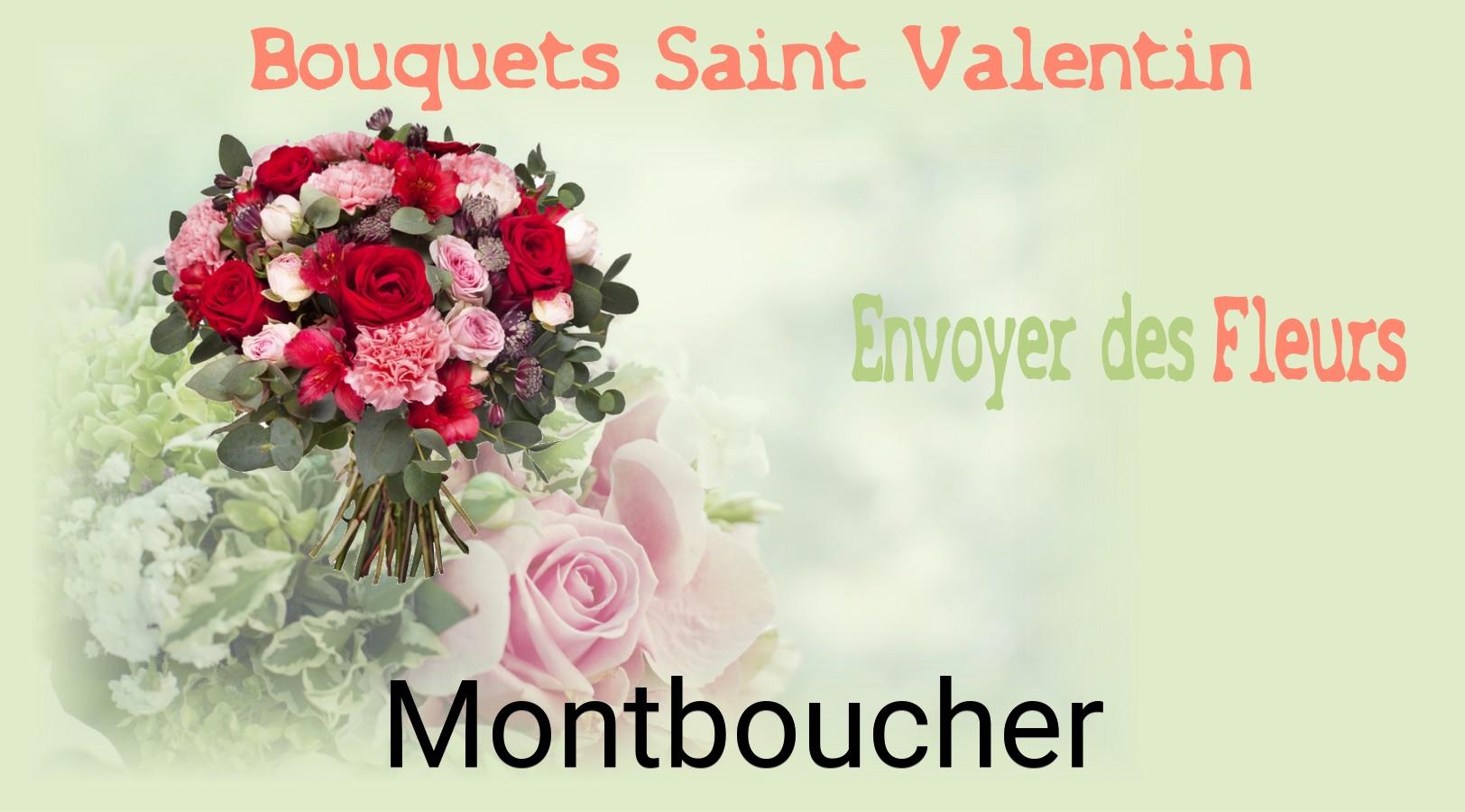 Roses de Saint-Valentin livrées à Montboucher